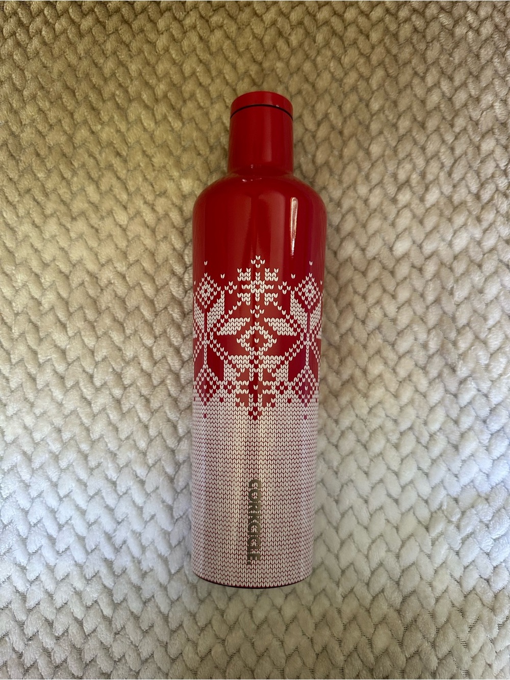 Corkcicle - Canteen  Fairisle Red